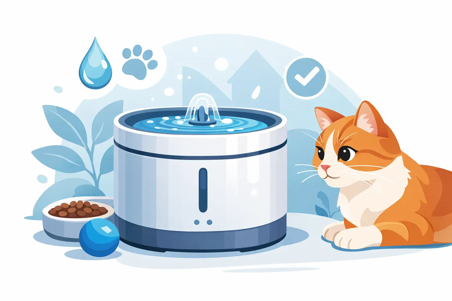 Automatischer Wasserspender Katze im Check